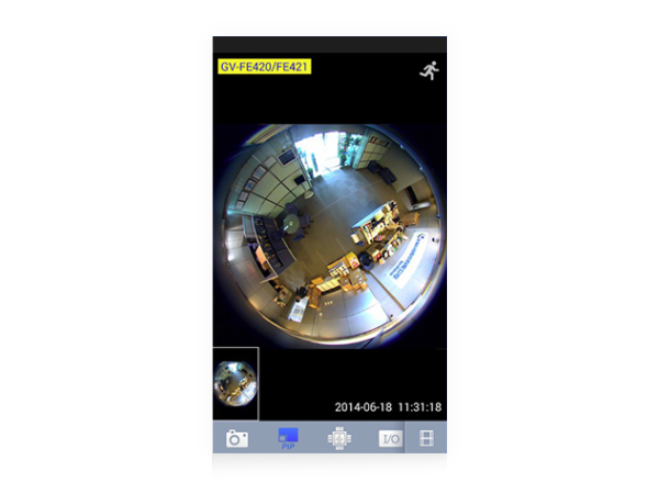 GV-Eye for Android 遠隔監視アプリ