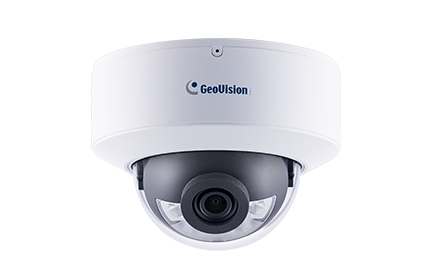 屋外対応AI対応ミニドーム型AI-ISPフルカラーカメラ GV-GDRN4800